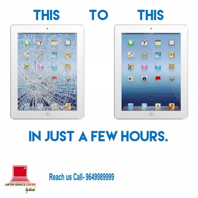 Apple iPad Screen Break Fix Repair Change Service Jaipur